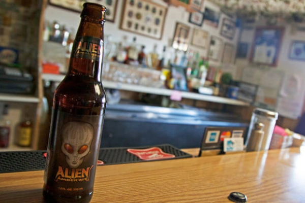 Alien Ale at Little A'Le'Inn bar