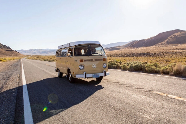 Roadside picnic along Extraterrestrial Highway