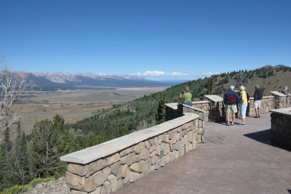 Sawtooth Valley Overlook from Galena Summit