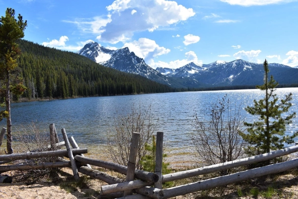 Sawtooth Lake in the Sawtooth Wilderness