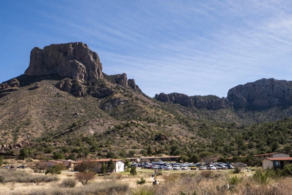 Chisos Mountains in Big Bend National Park