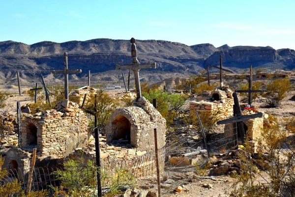 Terlingua Ghost Town ruins