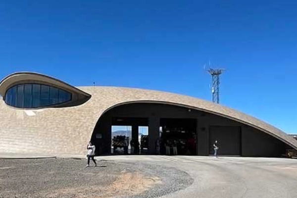 Spaceport America near Truth or Consequences