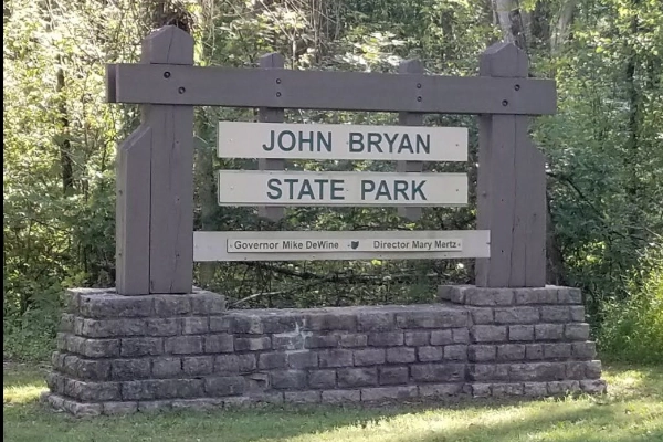 Camping at John Bryan State Park
