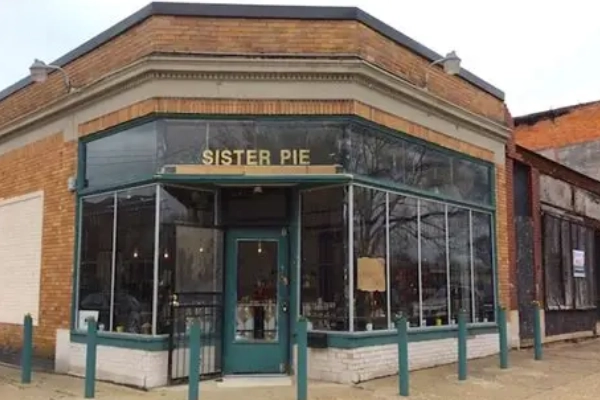 A slice of salted maple pie from Sister Pie