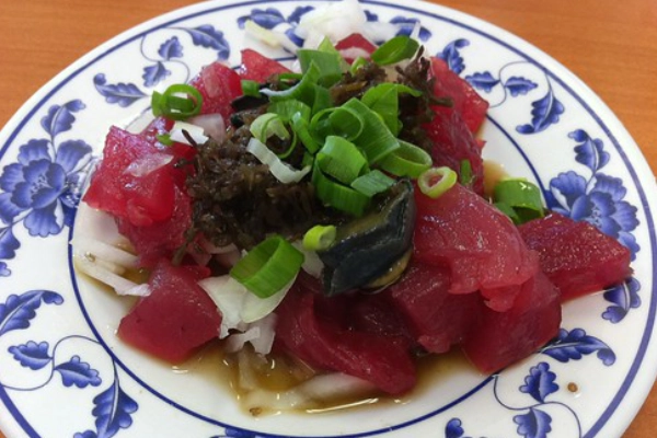 A plate of traditional kalua pig from Helena’s Hawaiian Food