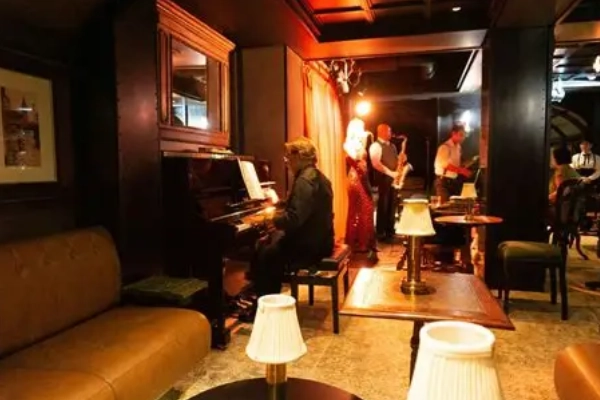 The unique interior of The Ship, a speakeasy in the West Bottoms