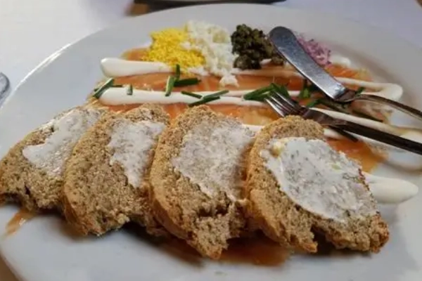A dish of pork chops from Mulvaney’s B&L