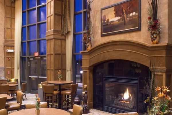 A room with a cozy vibe at the ClubHouse Hotel & Suites