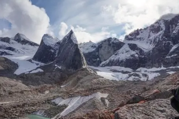 The jagged granite spires of the Arrigetch Peaks