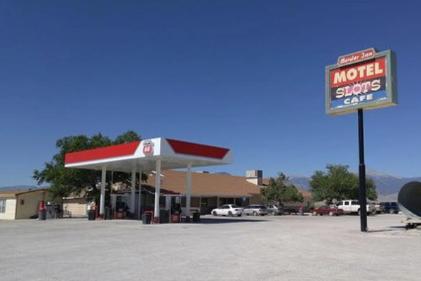 The Border Inn in Baker, a classic desert motel