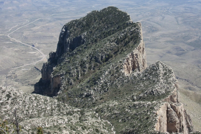 Guadalupe Mountains National Park Salt Flat, Texas