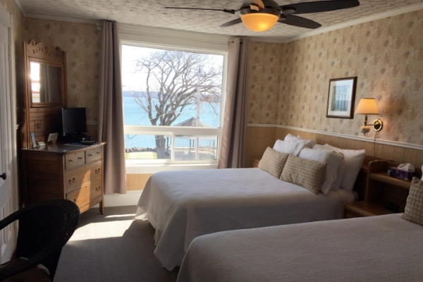 The clean and modern Bayside Inn in Kotzebue