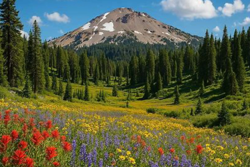 Lassen Volcanic National Park Mineral, California