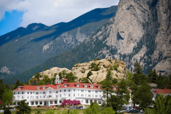 The historic and spooky Stanley Hotel, inspiration for 'The Shining'
