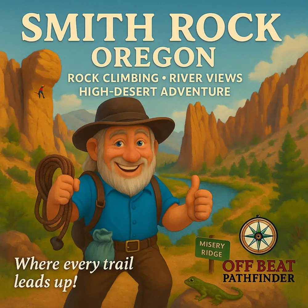 Smith Rock Oregon Rock Climbing and River Views