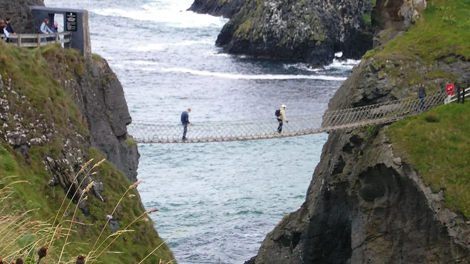 Ballycastle and the Glens of Antrim destination photo: Carrick a rede rope