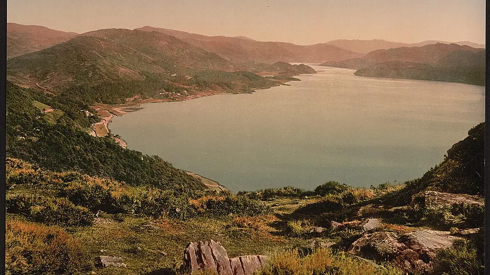 Barmouth destination photo: Estuary, from Panorama Walks, Barmouth, Wales LOC 3752444698
