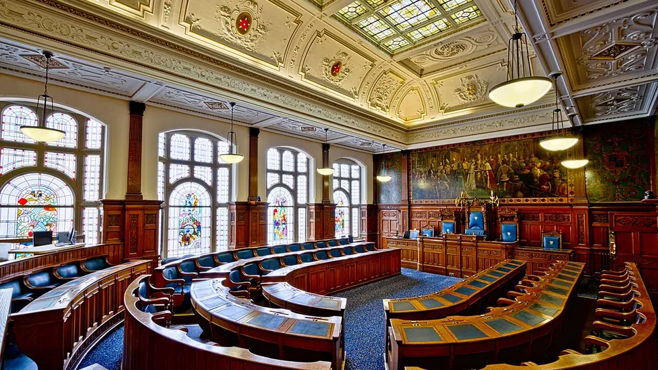 Blackpool destination photo: Blackpool Town Hall Chambers