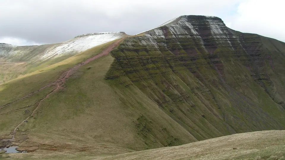 Brecon Beacons / Bannau Brycheiniog destination photo: Pen y Fan from Cribyn