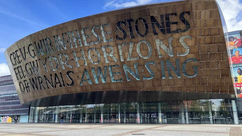 Cardiff destination photo: Wales Millennium Centre September 2023 03