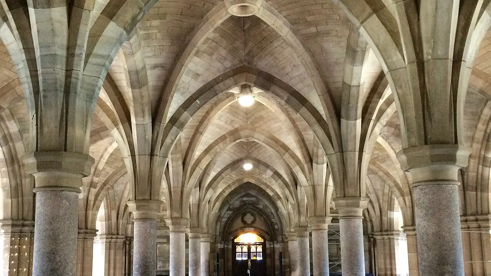 Glasgow destination photo: Cloisters, University Of Glasgow