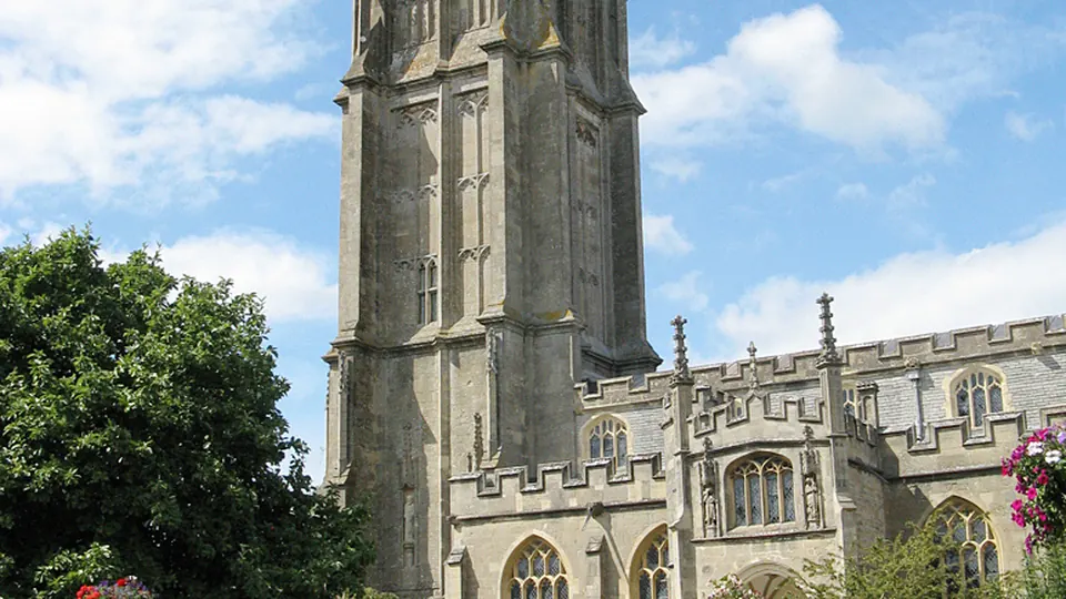 Glastonbury destination photo: St. John's Church, Glastonbury, Somerset, England arp