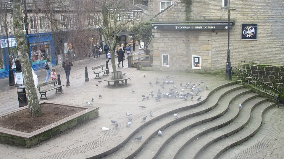 Hebden Bridge destination photo: Bridge Gate, Hebden Bridge (11th February 2023) 001