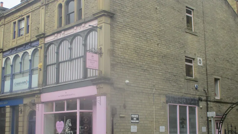 Hebden Bridge destination photo: The Yorkshire Soap Co, Market Street, Hebden Bridge (11th February 2023) 001