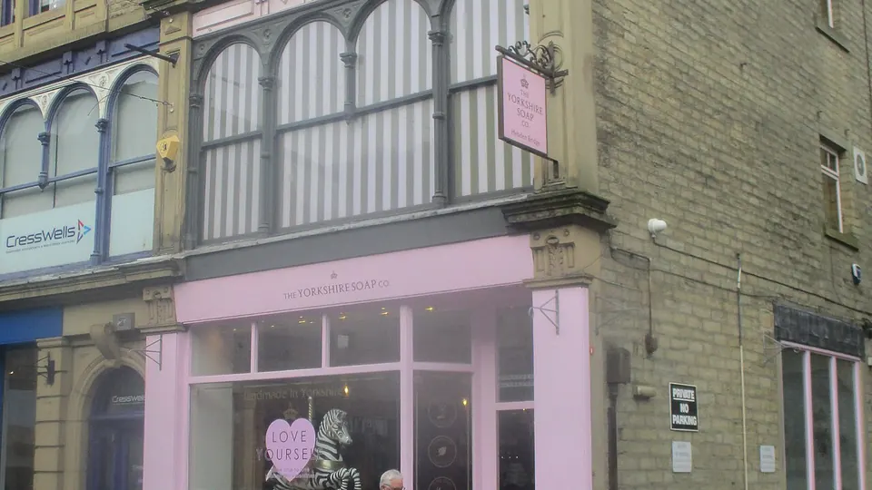 Hebden Bridge destination photo: The Yorkshire Soap Co, Market Street, Hebden Bridge (11th February 2023) 002