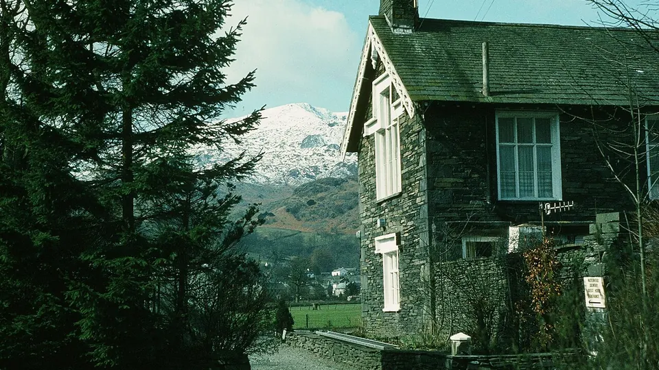 Lake District and Windermere destination photo: House in the Windermere Lake District - 1983