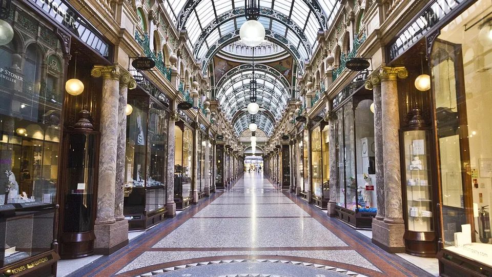 Leeds destination photo: County Arcade Victoria Quarter Leeds 2