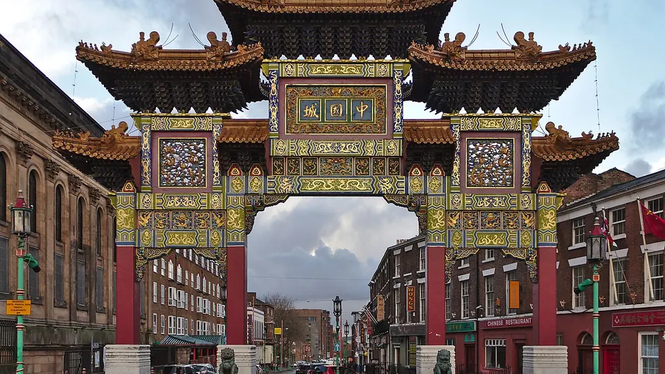 Liverpool destination photo: Chinatown Arch, Liverpool 2020