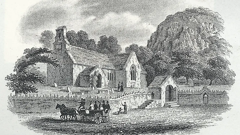 Llandudno destination photo: Llanrhos Church, Near Llandudno. (Eglwys Rhos)