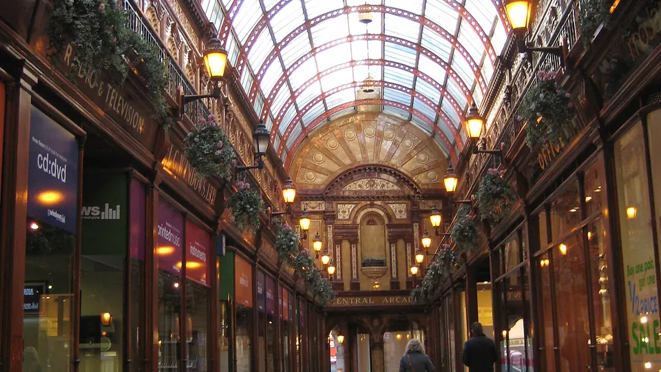 Newcastle destination photo: Central Arcade, Newcastle upon Tyne