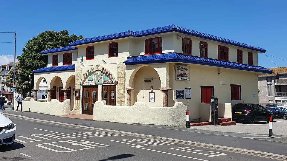 Newquay, Cornwall destination photo: Mexican Restaurant, East Street, Newquay, Cornwall - June 2022