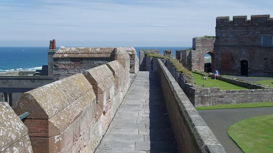 Northumberland and Bamburgh destination photo: Bamburgh MMB 31 Bamburgh Castle