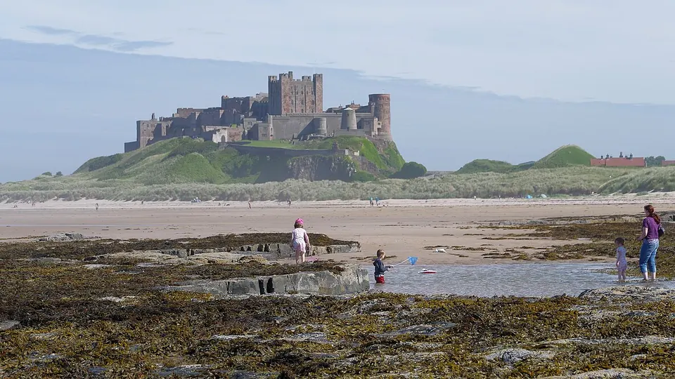 Northumberland and Bamburgh destination photo: Bamburgh MMB 43 Bamburgh Castle