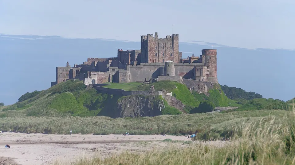 Northumberland and Bamburgh destination photo: Bamburgh MMB 55 Bamburgh Castle