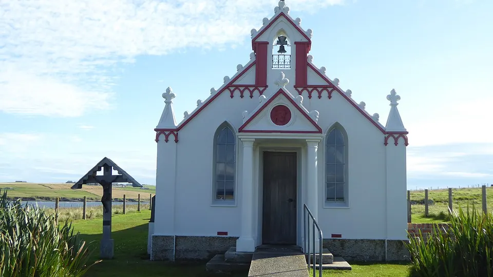 Orkney destination photo: 00114 Italian Chapel, Lambholm, Orkney 001