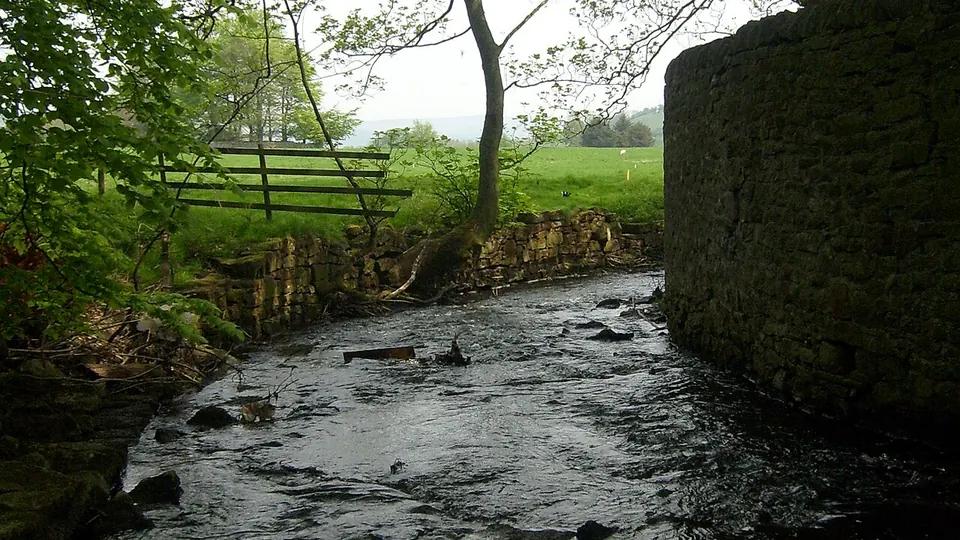 Peak District and Bakewell destination photo: River scene, peak district