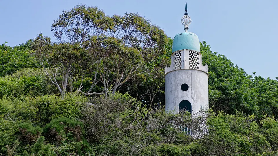 Portmeirion destination photo: 26881 Portmeirion, The Lighthouse Penrhyndeudraeth 20240531 0441
