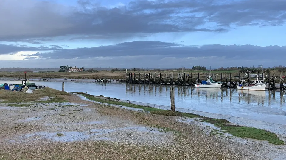 Rye destination photo: River Rother from Rye Harbour