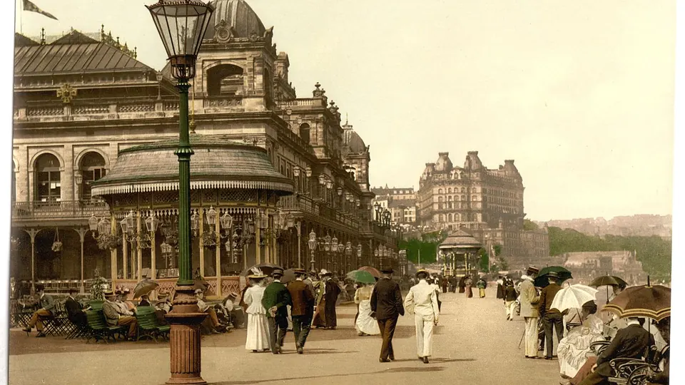 Scarborough destination photo: Scarborough, the spa, Yorkshire, England-LCCN2002708324