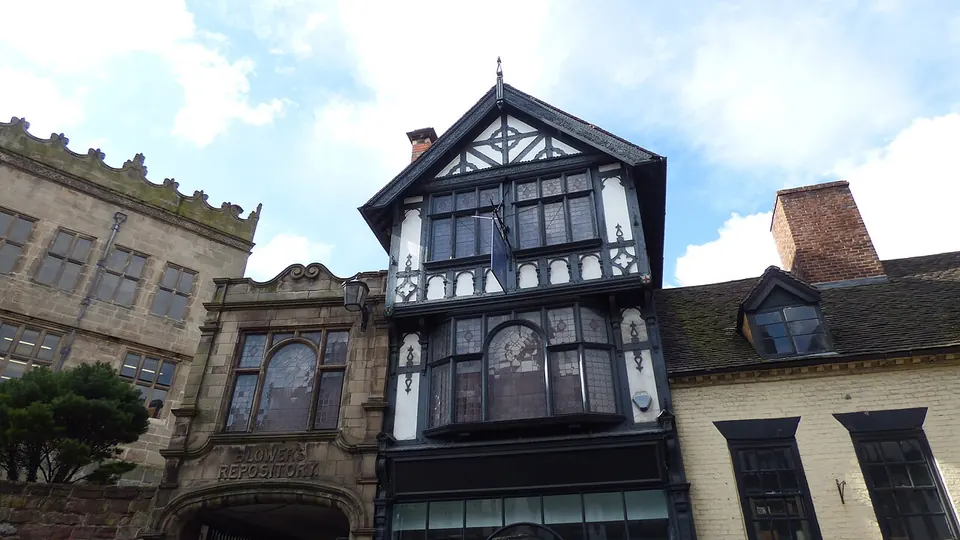 Shrewsbury destination photo: Blowers Repository and 1A Castle Gates, Shrewsbury (25438651582)