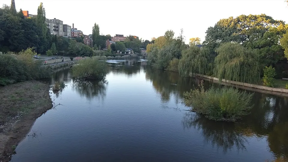 Shrewsbury destination photo: Shrewsbury, River Severn, Shropshire