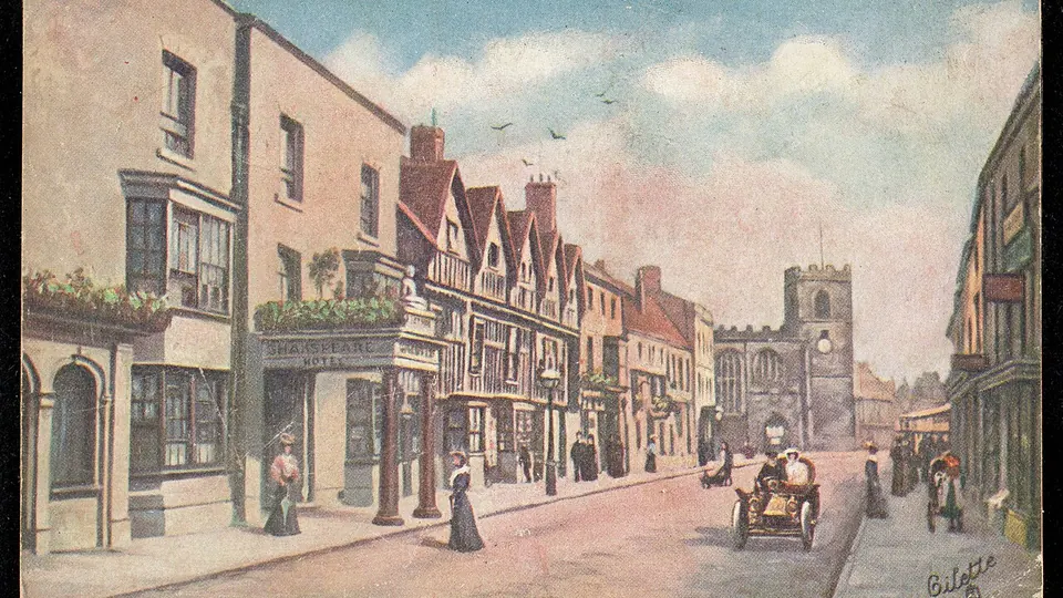 Stratford-upon-Avon destination photo: Stratford-On-Avon Chapel Street (NBY 440763)