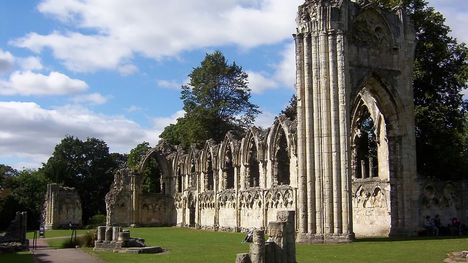 York destination photo: St Marys Abbey Church York