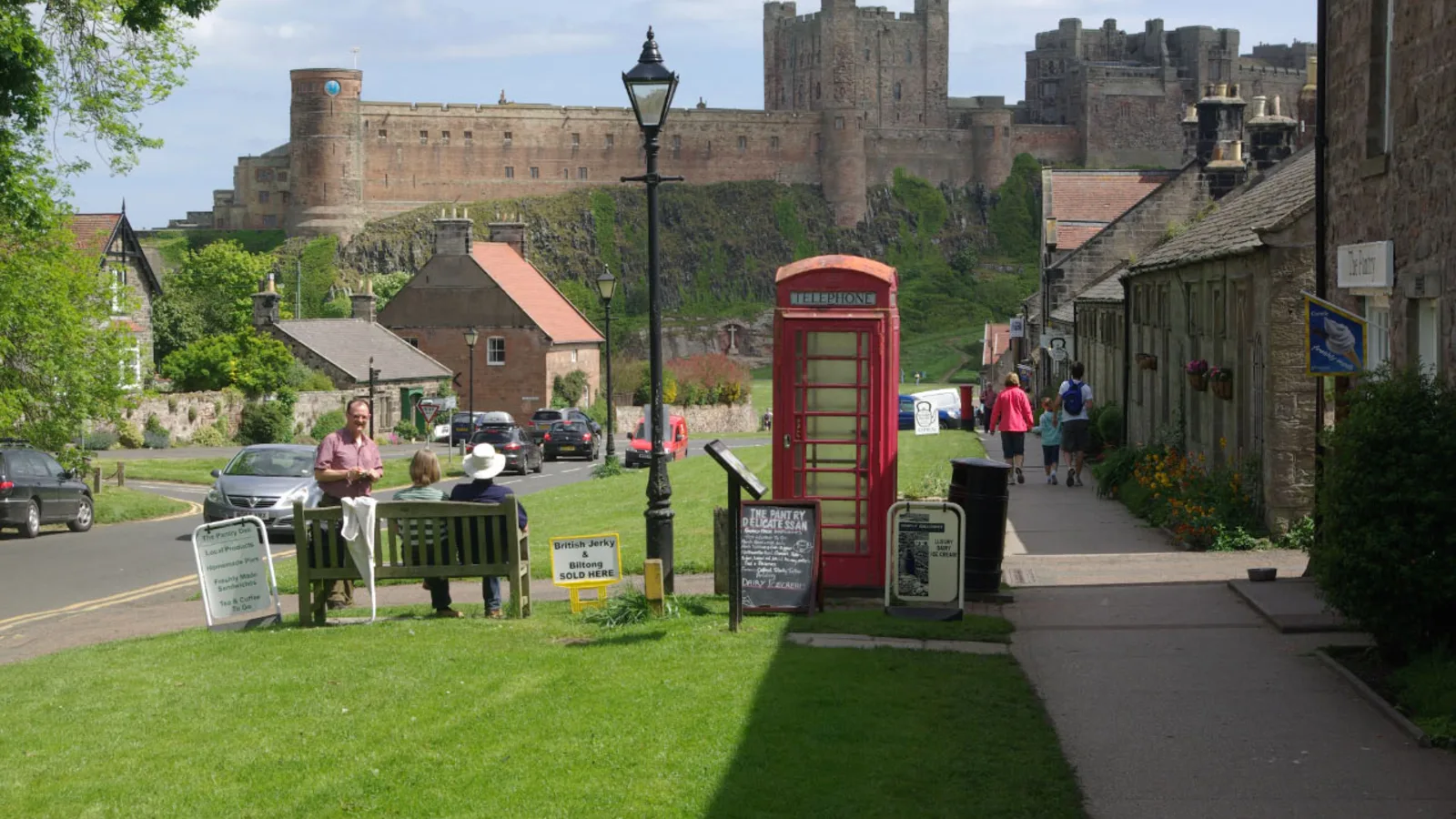 Northumberland and Bamburgh, England destination view