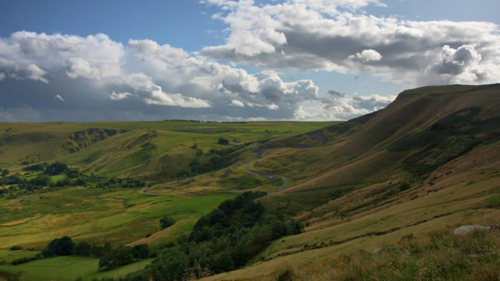 Peak District and Bakewell, England destination view